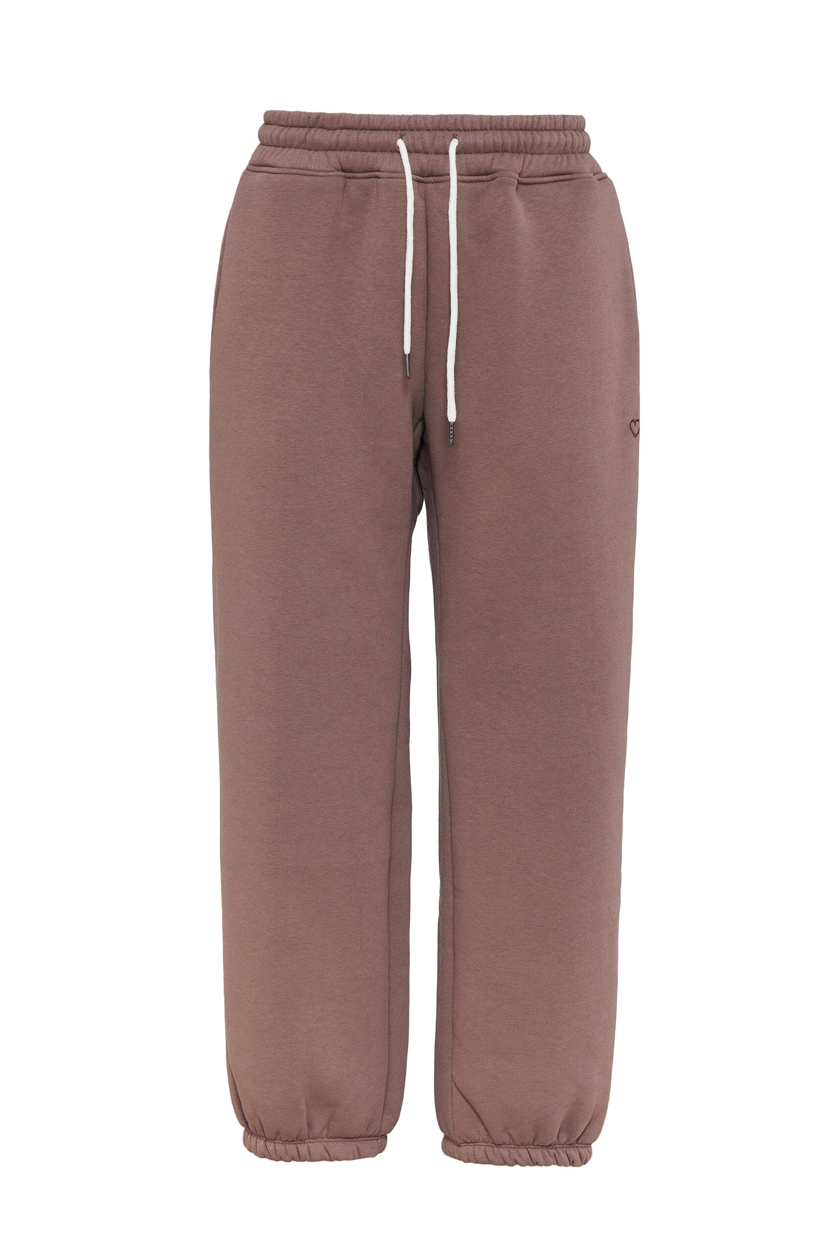 Heart Sweatpants - Antique Brown